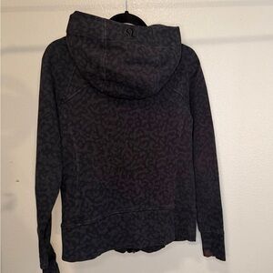 lululemon athletica Black Gray Patterned Jacket